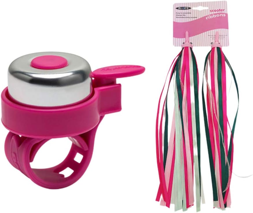 NUOBESTY Kid Bicycle Tassel,1 Pair Bike Handlebar Streamer with 1