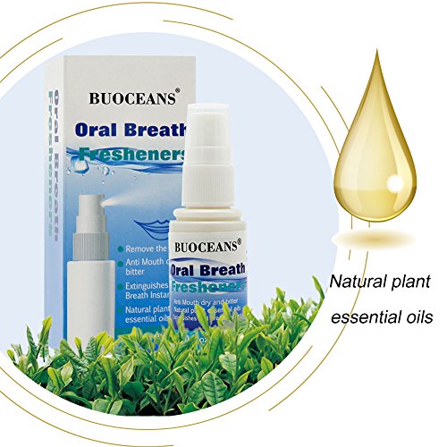 image for BUOCEANS Oral Breath Fresheners, Moisturizing Mouth Spray, Breath Form