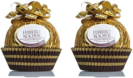 Ferrero Rocher Grand, 4.4 Ounce, 125 Grams (Pack of 2)