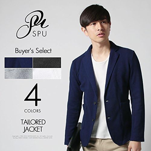 Amazon バイヤーズセレクト Buyer S Select 鬼鹿の子テーラードジャケット L オフ 02 コート ジャケット 通販