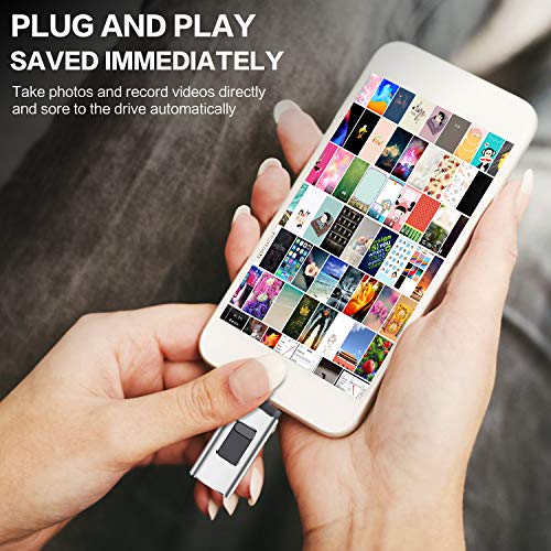 iOS Flash Drive for iPhone Photo Stick 512GB SZHUAYI Memory Stick USB 3
