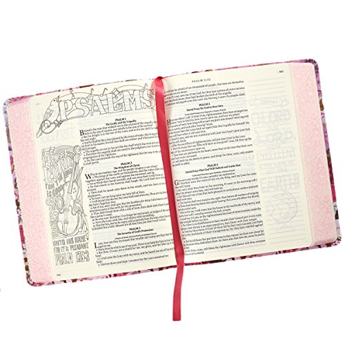 Holy Bible: My Creative Bible KJV: Silken Flexcover Bible for Creative Journaling