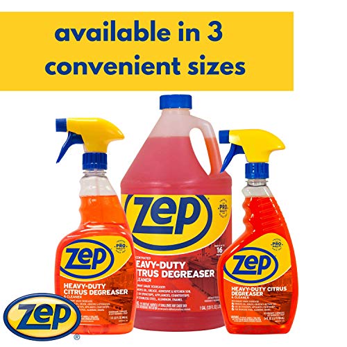 Zep HeavyDuty Citrus Cleaner and Degreaser 128 Ounce ZUCIT128CA (Case