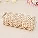 VINCIGANT Gold Crystal Tealight Candle Holders Tray for Dinning Room Coffee Table Decorative Centerpieces,Gifts for Anniversary/Christmas