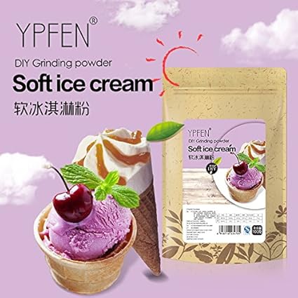 Amazon Com Ypfen商用软冰激凌粉自制圣代甜筒原料批发100g家用软冰淇淋粉chinese Ltd Grocery Gourmet Food