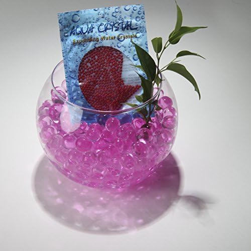 Aqua Crystal® Expanding Water Storing Gel Bead Crystals - PINK -100g