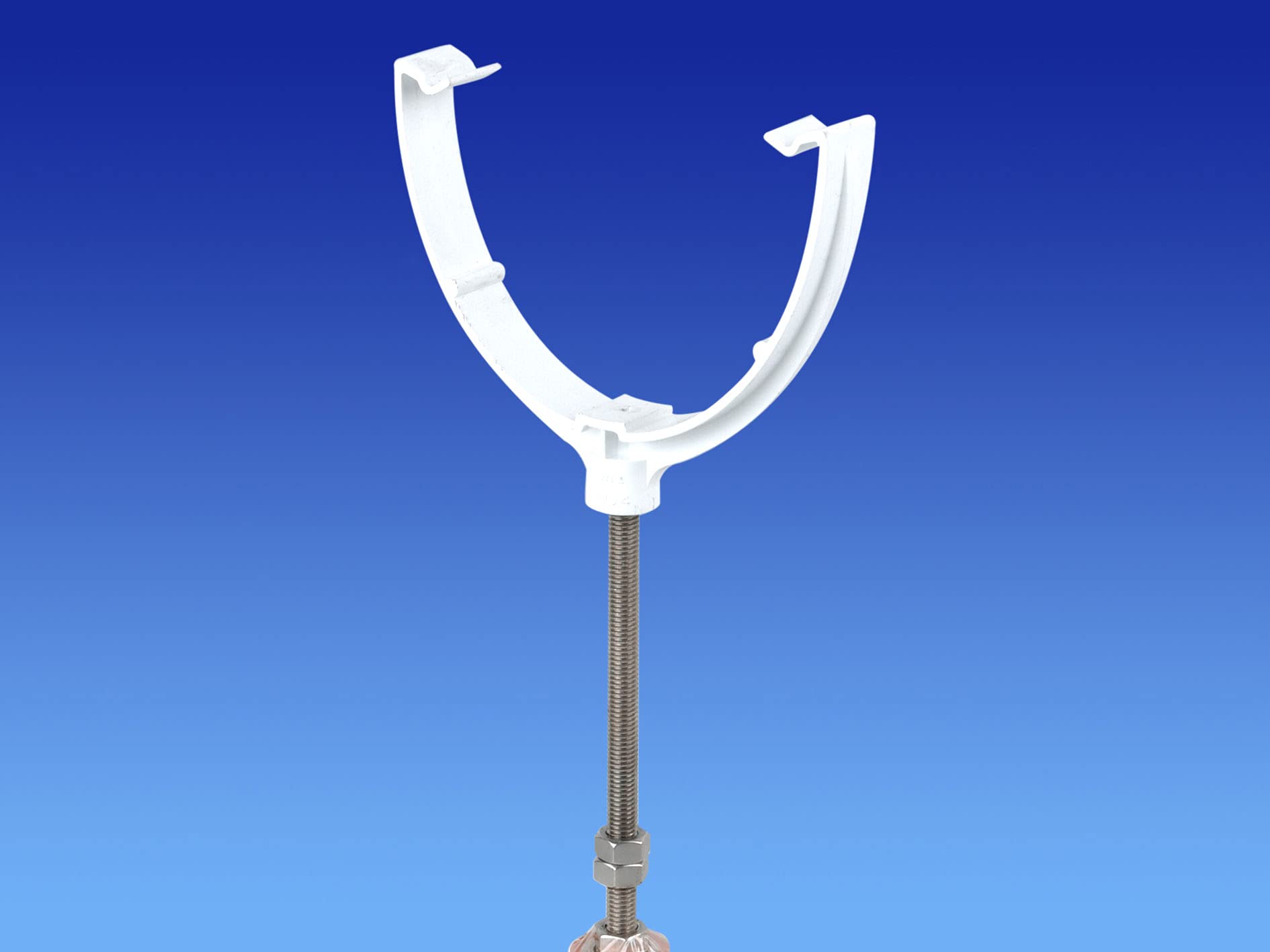 Pack of 2 x 9T994W White OSMA 113MM Rise and Fall Bow & PIN