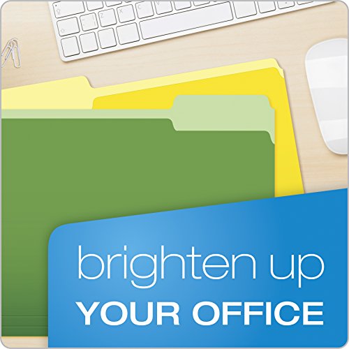 5 Pendaflex+Two+Tone+Folders+Assorted+03086