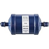 BOJACK Refrigerant Filter Drier Bi-Flow Liquid Line SFK-083S 3/8" Sweat filter dryer for refrigeration for CFC HCFC HFC Heat Pump or Straight Cool Air Conditioners Systems from 1 to 5 Tons