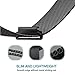 Kartice Compatible Gear S3 Band,Galaxy Watch (46mm) Bands,22mm Milanese Loop Stainless Steel Strap Wrist Replacement Band for Samsung Gear S3 Frontier/Gear S3 Classic Smart Watch (Black)