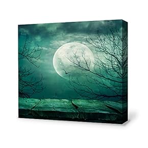 for Living Room Bedroom Home Artwork Paintings Charming Moon