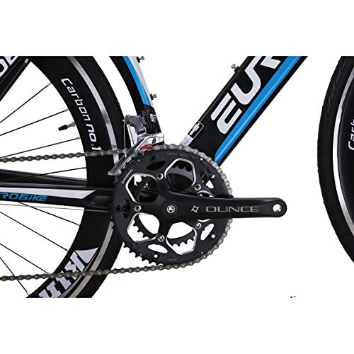 EUROBIKE Aluminium Road Bike 16 Speed Mens Bicycle 700C Wheels 54cm