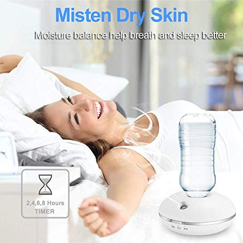 GUNAI Personal Mini Humidifier, USB/Battery Operated Humidifier Portable Travel Accessories Bottle C - //coolthings.us