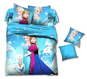 Amazon.com: Frozen Cartoon Bedding Twin Size Cotton Bed