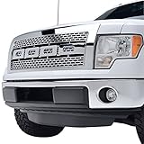 E-Autogrilles Chrome ABS Replacement Grille Grill with Shell for 09-14 Ford F-150