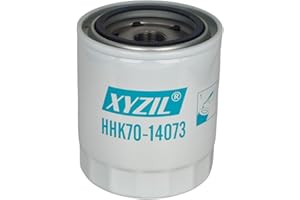 XYZIL Hydraulic Oil Filter HHK70-14073 Compatible with Kubota L2501H L3301H L3901H B2320HSD B2620HSD ZD1211 ZD326 ZG227 RTV900G RTV900W RTV-X1100CR RTV-X900 HHK70-14070 K7561-14070 BT8908 P550711