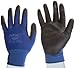 HyFlex 11-618 Ultra-Thin Industrial Safety Work Gloves for Auto, Machinery, Equipment, Fabrication - Size 9, Blue/Black (Pack of 12)