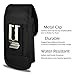 Motorola Moto Z Play, Moto Z Play Droid, Moto Z Force, Moto Z Droid Edition Plus Pouch, Nylon Pouch Belt Clip & Loops Flap Closure (Fits Phone w/ OtterBox, LifeProof, Battery Pack Case On)