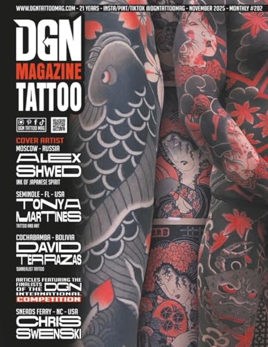 DGN Tattoo Magazine - Alex Shwed - Issue #202