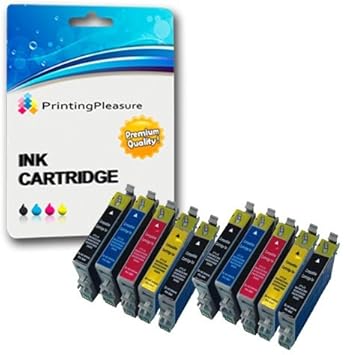 10 XL Tintenpatronen kompatibel zu Epson T0611-T0614 (T0615) für Stylus D68 D88 D88+ DX3800 DX3850 DX3850+ DX4200 DX4250 DX48