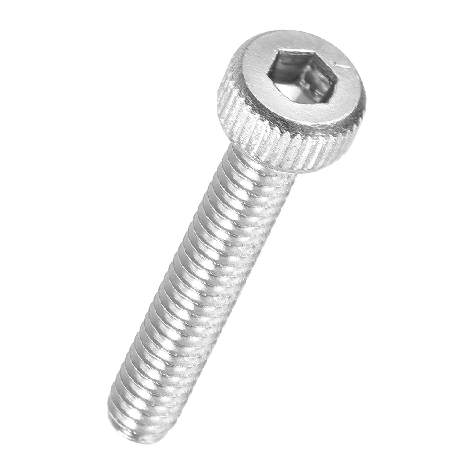 Kozelo 100pcs Socket Head Cap Screws - [M2-0.4 x 12mm] 304 Stainless Steel Allen Socket Drive for Electrical Motor 3D Printing Fan Engine Replacement Use, Silver — image 1
