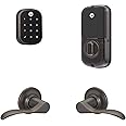 Yale Assure Lock SL, Wi-Fi Smart Lock with Norwood Lever - Works with the Yale Access App, Amazon Alexa, Google Assistant, HomeKit, Phillips Hue and Samsung SmartThings, Oil Rubbed Bronze