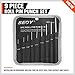 SEDY 9 Pieces Roll Pin Punch Set, Gunsmithing Kit Removing Repair Tool with Holder for Automotive, Watch Repair,Jewelry and Craft