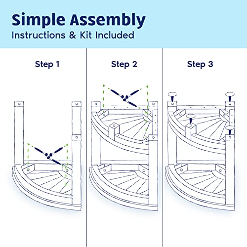 Corner Shower Stool for Shaving Legs Waterproof Bathroom Bench Seat