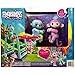 WOW Monkey Bar & Swing Playset w/ Two Cute & Brightly Colored Fingerlings, Monkey Savannah & Sloth Clara - Interactive Finger Toys Great for Hours of Fun for Kids