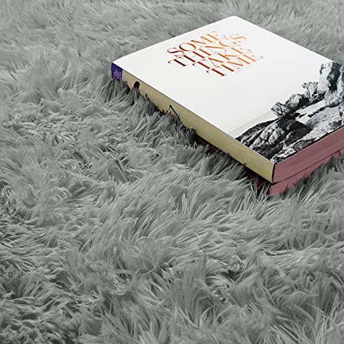 image for BlueSnail Super Ultra Soft Modern Shag Area Rugs, Bedroom Livingroom S