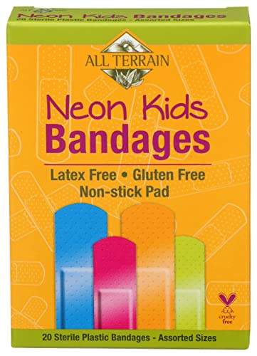 All Terrain Neon Kid's Bandages, 20 CT