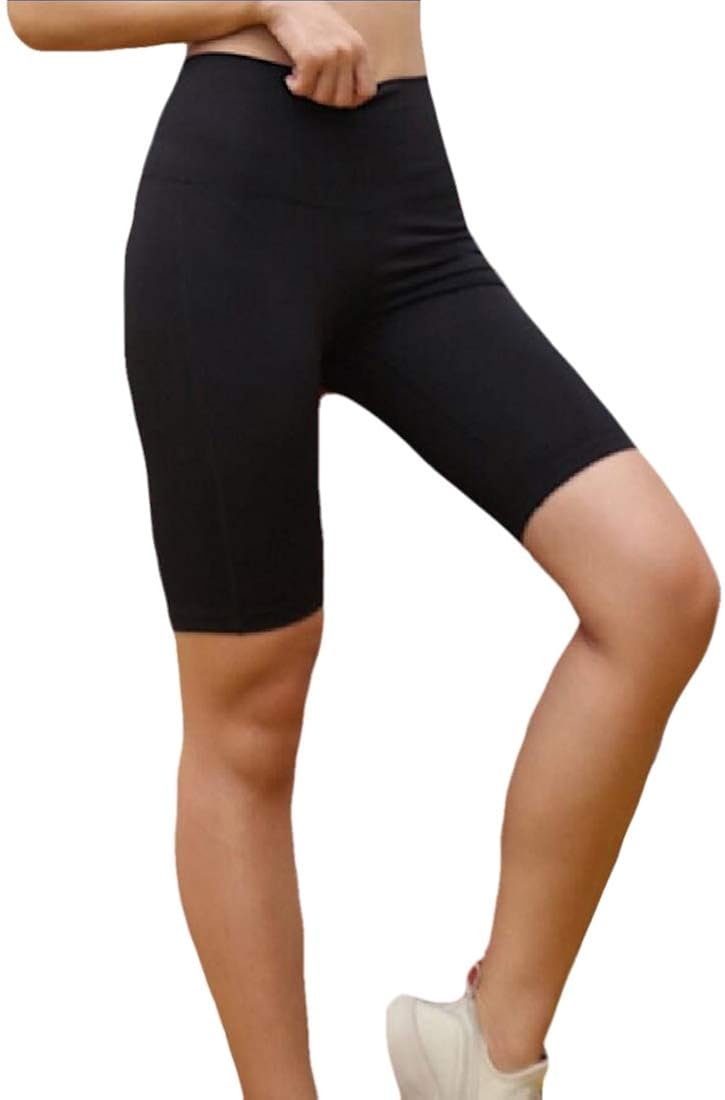 womens cotton yoga shorts