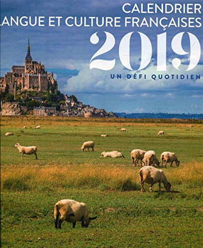 Calendrier langue et culture françaises : Un défi quotidien avec un livret des réponses (French E by 