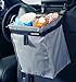 High Road TrashStash Hanging Car Garbage Bag with Push-Close Lid and Waterproof Bin for Cars, SUVs and Trucks - Holds 3 Gallons of Car Trash