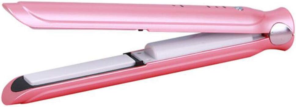 HAOCHIDIAN Portable Cordless Curling Iron USB Rechargeable Mini Flat Iron 2 in 1 Hair Straighteners Hair Curler Travel Ceramic Hair Curling Wand for Hair Styling