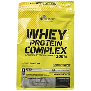 Olimp-100-Whey-Protein-Complex-Supplement-700-g-Salted-Caramel Olimp 100% Whey Protein Complex Supplement, 700 g, Salted Caramel