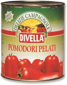 Томаты divella очищенные /жесть/ 2500мл*6 (8005121006100)