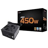 Rosewill Gaming Power Supply, Arc Series 450 Watt (450W) 80 Plus Bronze Certified PSU with Silent 120mm Fan and Auto Fan Speed Control, 3 Year Warranty - ARC450