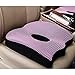 Seat Cushion for Office Chair - Memory Foam Seat Cushion - Car Seat Cushion - Tailbone Pain Relief Cushion - Sciatica Relief Pillow (Purple)