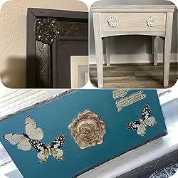 BSYMDH 4PCS Wood Carved Onlay Applique Wood