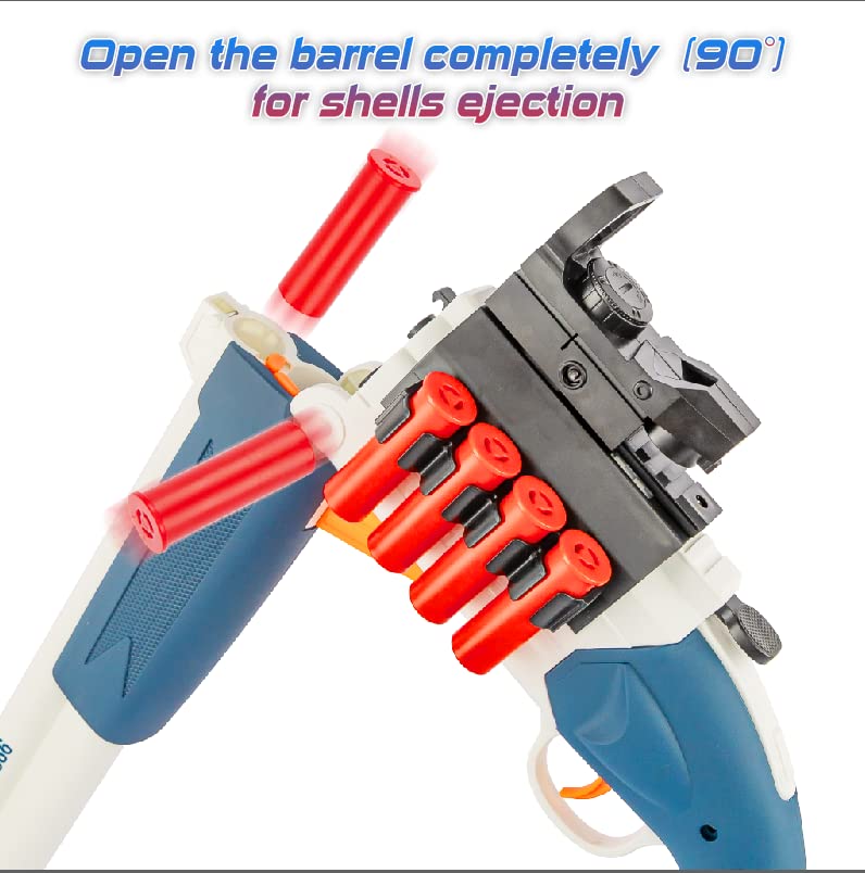 Shotgun Soft Bullet Toy Gun with Shell Ejecting Air Soft Bullet Shotgun