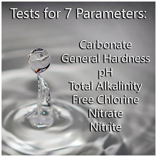 JNW Direct 7 in 1 Aquarium Test Strips, Best Kit for Accurate Water