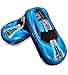 iDelta Pencil Case, Car EVA Pen Pouch Stationery Box Anti-Shock for School Students Boys Teens (Supercar Blue)