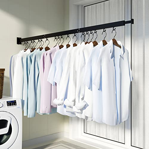 BOQORAD Clothes Drying Rack,Drying Rack Clothing,Luandry Drying Rack,Clothes Hanger Rack,Wall