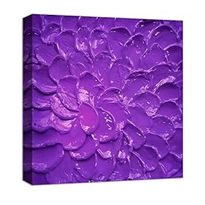 Abstract Beautiful Flowers Oil Painting Features Painting Artwork...