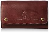 FRYE Campus Rivet Phone Wallet, Black Cherry