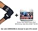 SIMIEN Elbow Brace + Sleeve Compression Combo (1-count each) - MEDIUM - Reduces Inflammation for Tennis Elbow, Golfer's Elbow, Tendonitis Pain - 88% Copper Sleeve - Results or