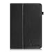 Dragon Touch E97 Folio Case - Fintie Premium Vegan Leather Cover with Stylus Holder for Dragon Touch E97 9.7-Inch Android Tablet PC, Black
