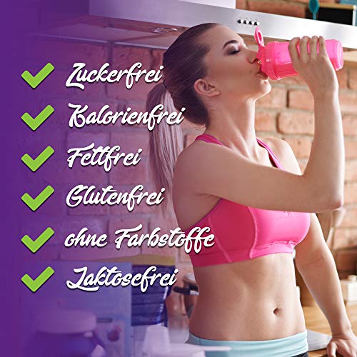 Flavour Drops 30ml by Violetta | Vegan | Zuckerfrei | Kalorienfrei | Lebensmittelaroma-Tropfen für Wasser, Getränke… – Bild 7