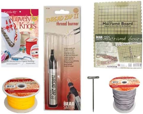 Knotting and Macrame Craft Comprehensive Starter Set